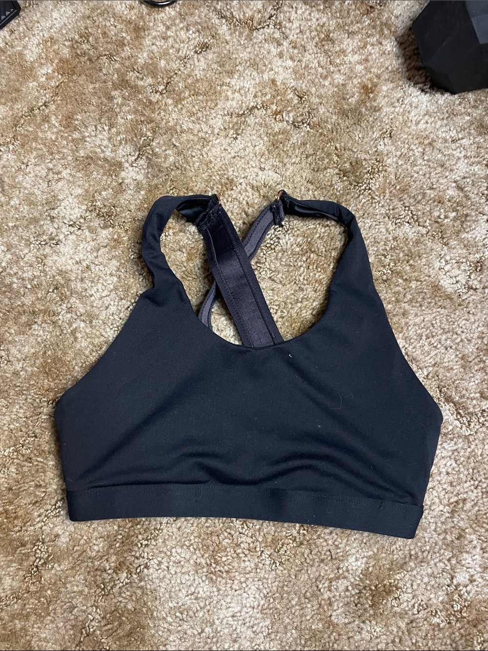 Fabletics Black Sports Bra